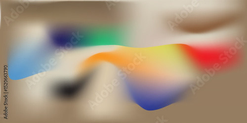 Neutral gradient background from cream to cream colors.