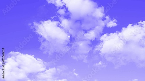Beautiful Universally Cloudscape background, blue sky with white clouds. timelapse of Cirrus clouds on bright blue sky, slow motion 4k cinemagraph b-roll TimeLapse,with 4k resolution.