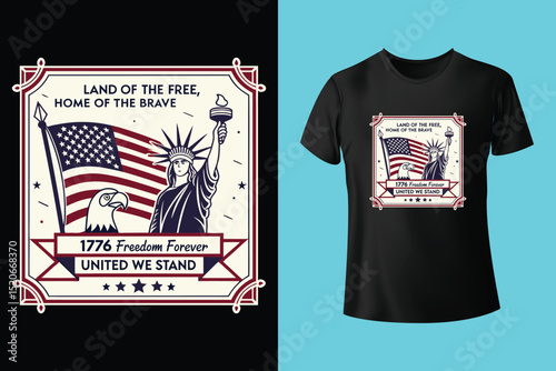 Freedom USA Vector T-shirt, Freedom t-shirt, Mandate freedom, American Flag Shirt, Fourth of July shirt, patriotic shirt, Conservative tshirt, Merica tshirt