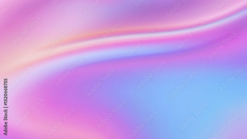 Naklejka premium Soft Dreamy Gradient in Pink, Purple, and Blue Tones