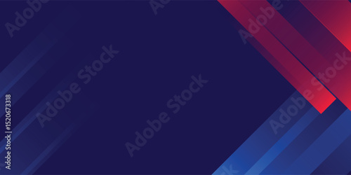 simple red blue abstract background with gaming style for banner and event