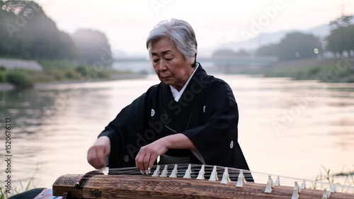 Emotional Traditional Music Scene
