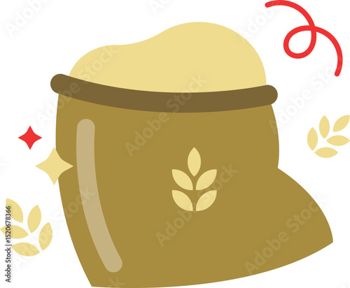 Bakery Cake Icon Illustration Baking Tools Pastry Bread Donuts Cupcakes Cookies and Kitchen Equipment Baker House Pastry Muffin