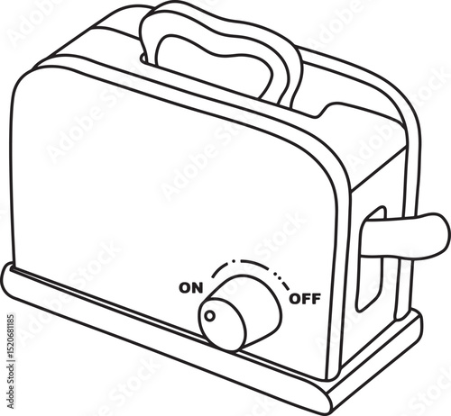 toaster and bread