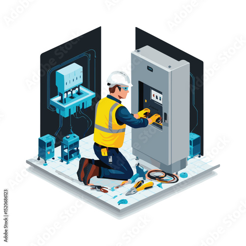 Data Center Server Room
