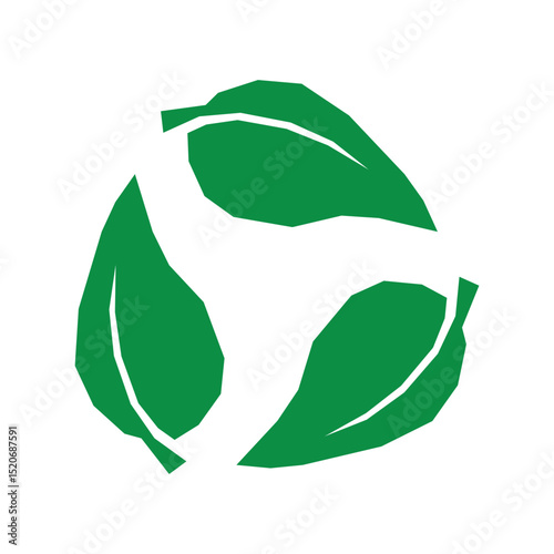 Recycling, Biodegradable recyclable plastic free label vector icon. Eco safe bio recyclable and degradable package stamp logo vector template