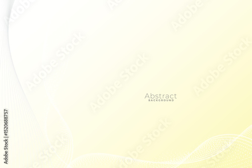 Yellow color background design. Fluid gradient composition. Creative illustration for poster, web, landing, page, cover, ad, greeting, card, promotion. Eps 10 vector.
