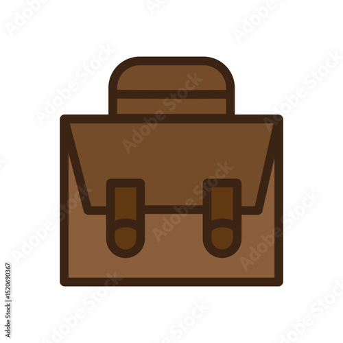 Briefcase icon and vector