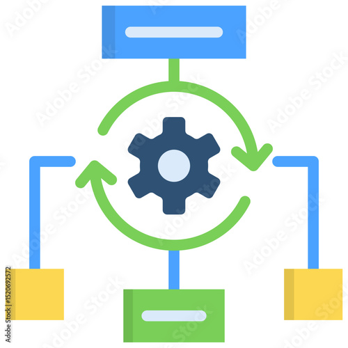 Workflow Optimization Icon