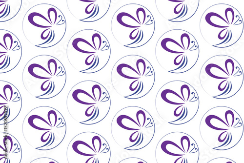Fototapeta Naklejka Na Ścianę i Meble -  Seamless floral pattern with pink roses and leaves, a beautiful vintage vector design
