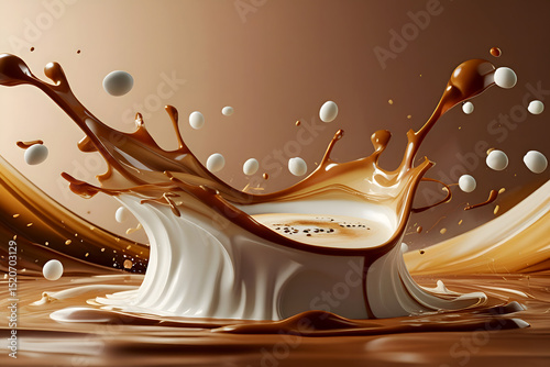 Coffee, Milk & Caramel Symphony