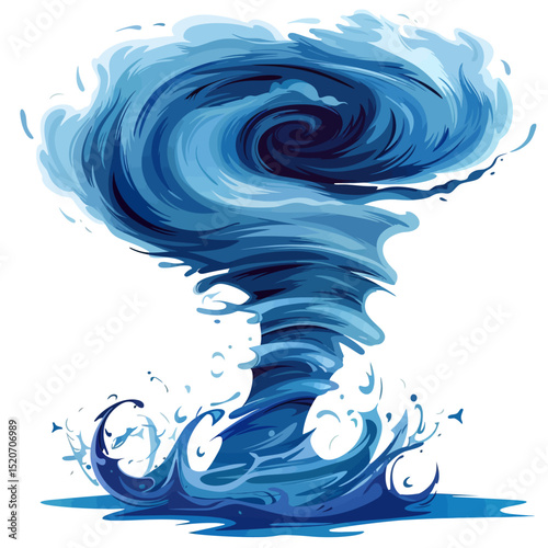 Wind vortex vector 