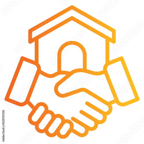 Property gradient color icon