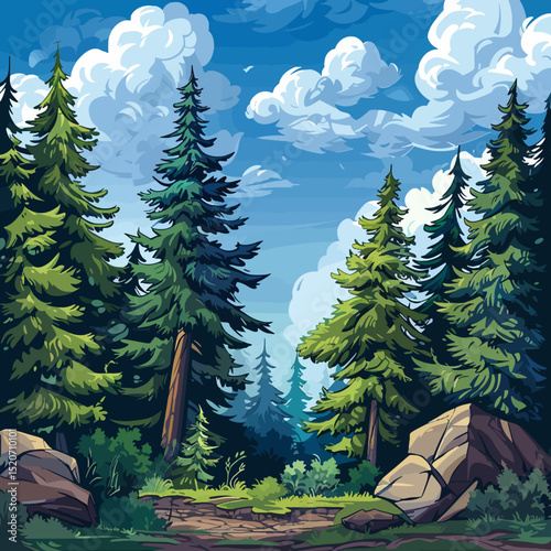 forest in the forest