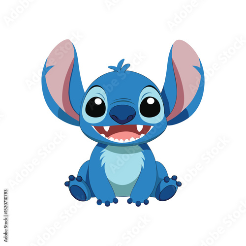 Vector illustration of a funny comic cartoon