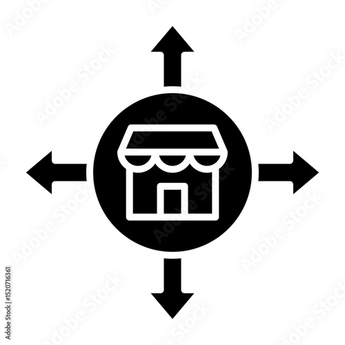 market expansion icon