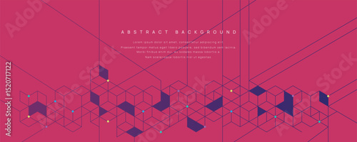 Graphic design element and abstract geometric background.	