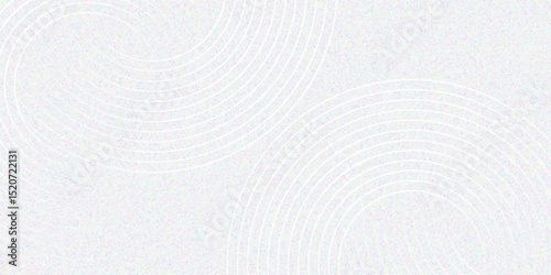 Abstract white glowing geometric lines on gray background. Modern shiny blue circle lines pattern. Vector ilustration