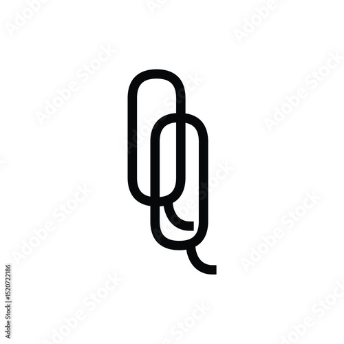 QQ monogram logo design letter text name symbol monochrome logotype alphabet character simple logo