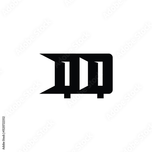 QQ monogram logo design letter text name symbol monochrome logotype alphabet character simple logo