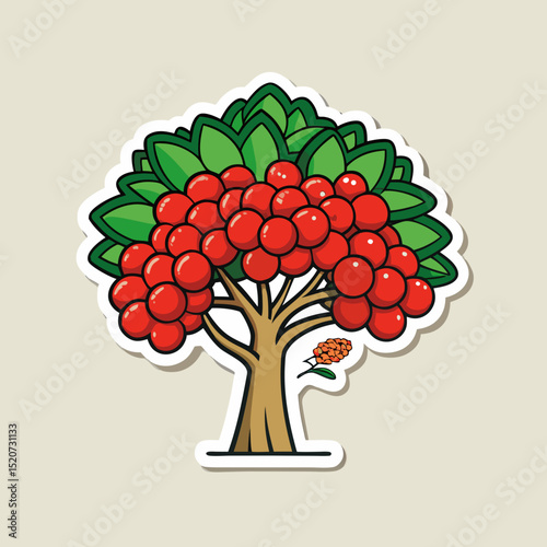 tree with fruits