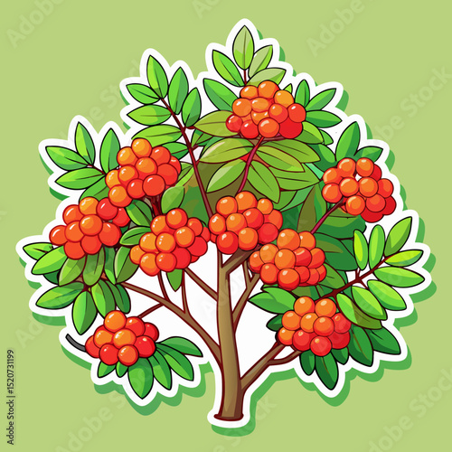 red berries on a branch