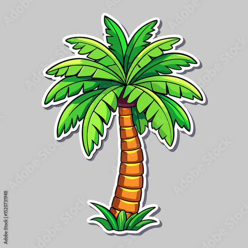 palm tree vector illustration