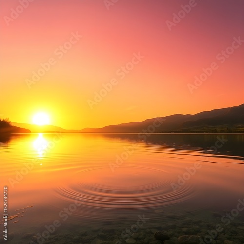 dazzling lake