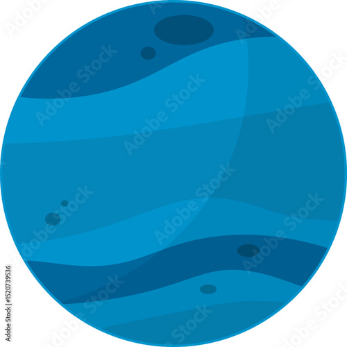 Space Planet Illustration