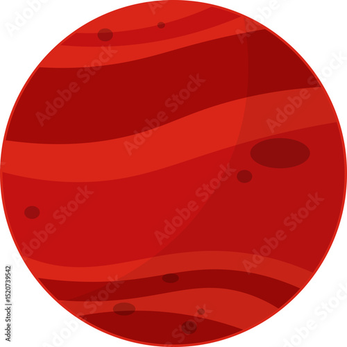 Space Planet Illustration