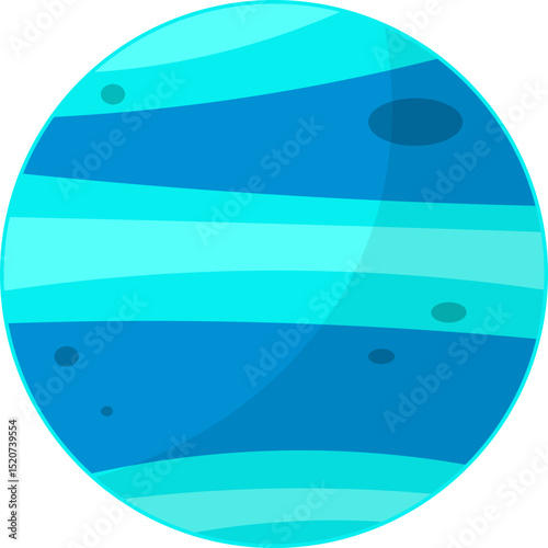 Space Planet Illustration