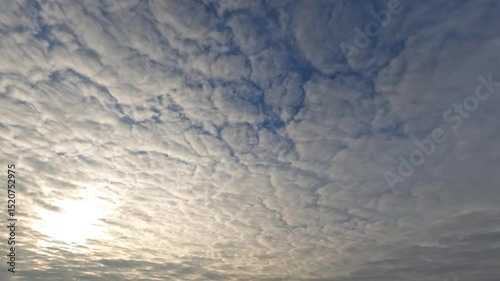 timelapse video of cloudiness clouds and sun for weather forecast