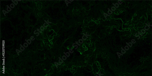 Abstract background featuring swirling, nebulous green tendrils and smoky textures. Glowing, ethereal fog or plasma clouds with subtle, organic flow patterns with mysterious or supernatural ambiance.
