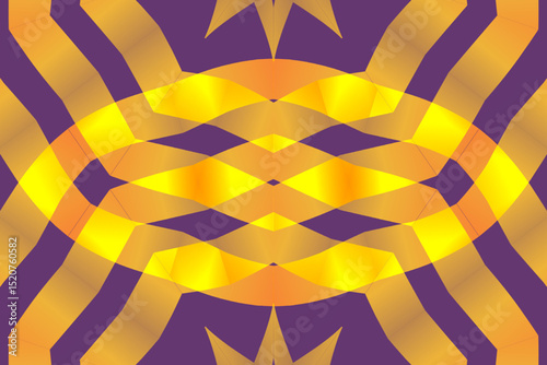 Beautiful glow colour gradient flower line art pattern wallpaper of indonesian traditional abstract batik ethnic dayak ornament for commercial ads	