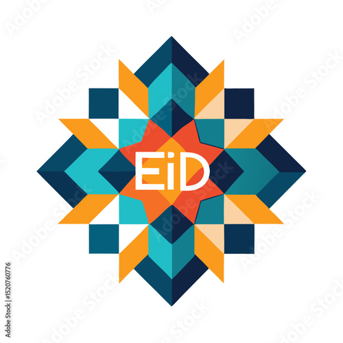 Deep Purple Eid Card with Golden Crescent and Sparkling Light Accents