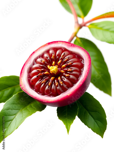 passionfruit on transparent png background