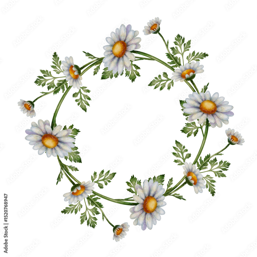 Chamomile wreath flower Chamomile wreath flower