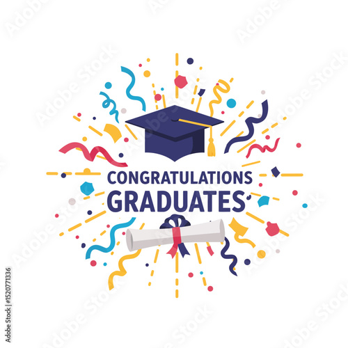 Class of 2026 - Typography. black text isolated white background. Vector illustration of a graduating class of 2026. graphics elements for t-shirts, and the idea for the sign