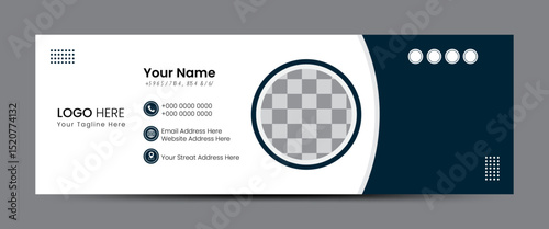 Email signature template