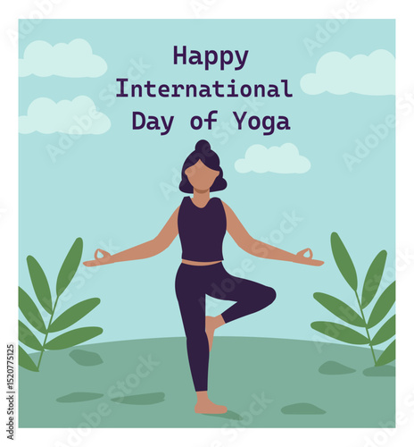 Day of Yoga Wellness Vector Collection-03