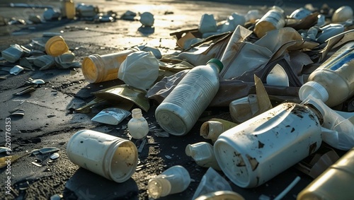plastics junk