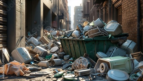 plastics junk
