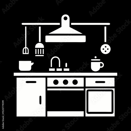 set of kitchen appliances