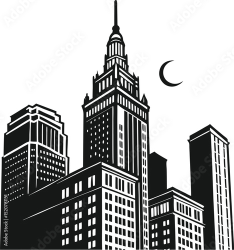city skyline silhouette