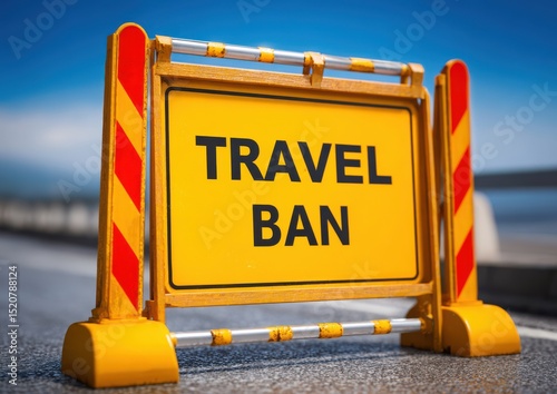 A bright yellow road sign with 