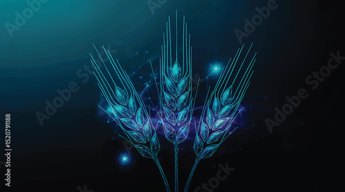 abstract blue background