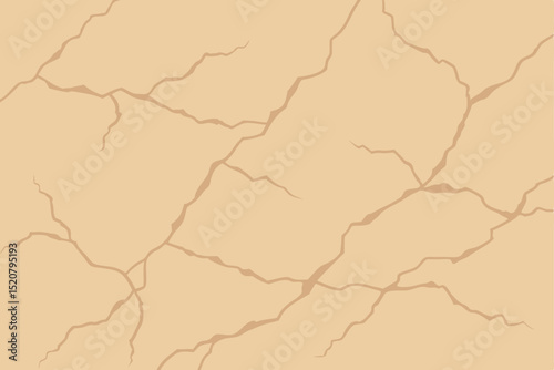 Light beige cracked surface texture illustrating damage and aged appearance