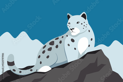 polar bear in the snow