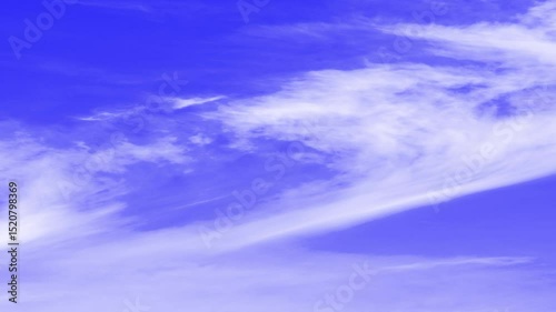 Timelapse of beautiful blue sky with clouds background, Beautiful cloud space weather beautiful blue sky background.Nice weather,clear blue sky with plain white cloud with 4k resolution.