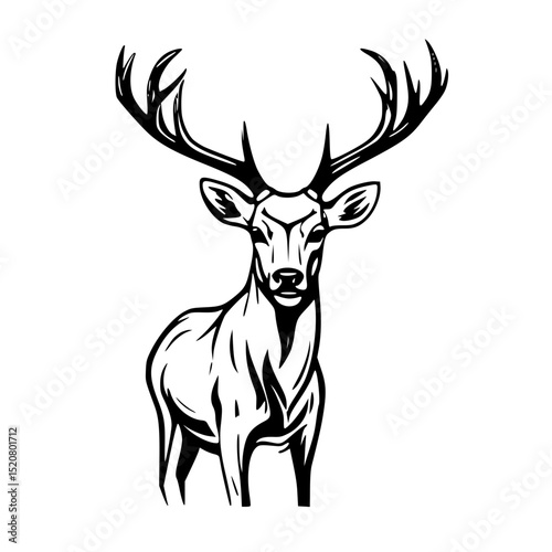 deer head silhouette